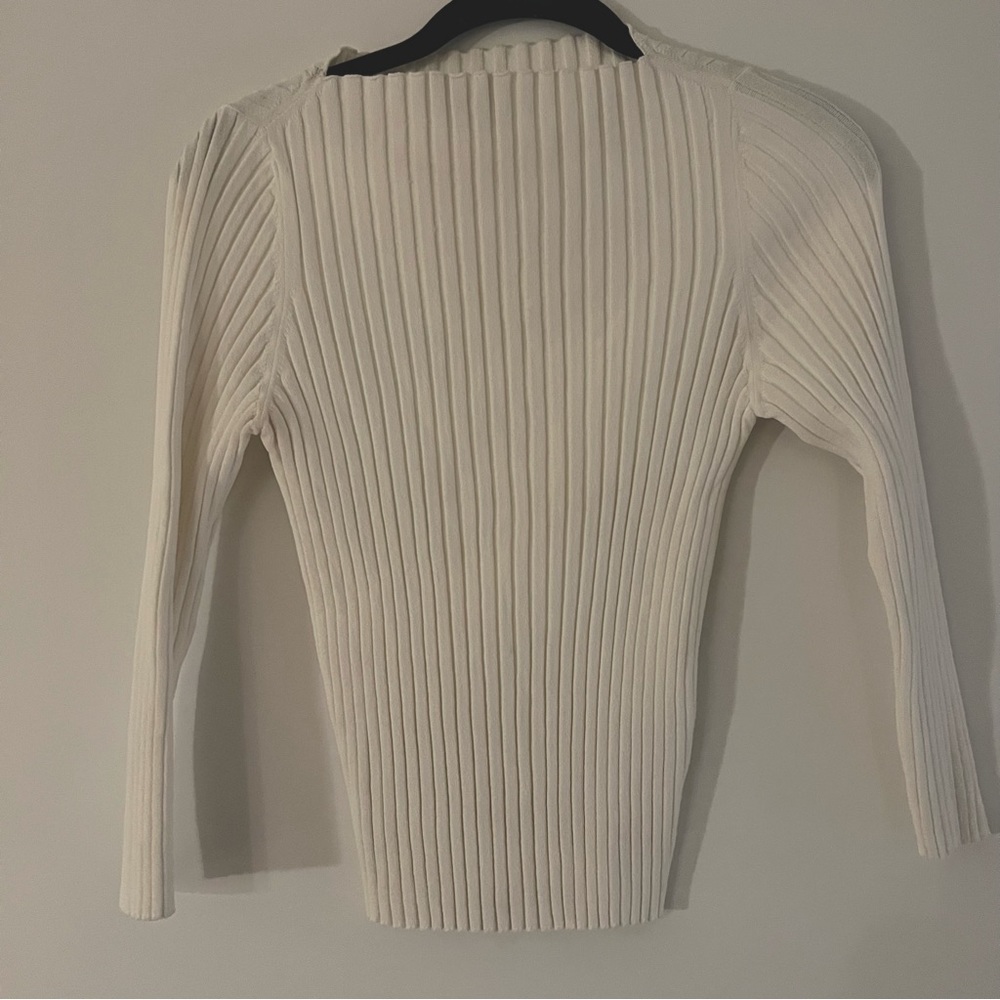Vintage Burberry Cream Sweater